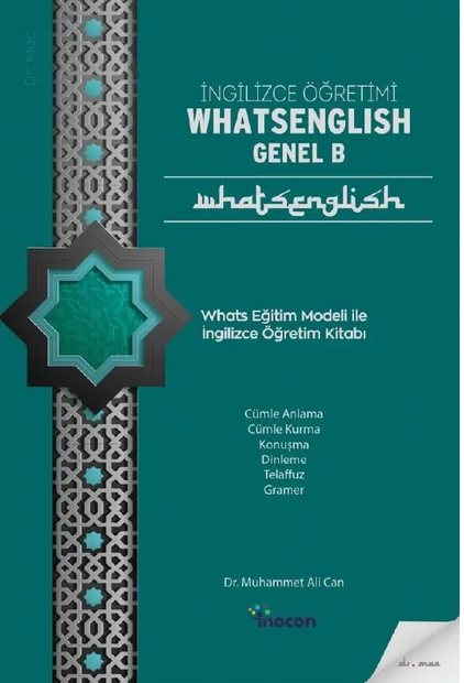 Whatsenglish Genel B ders kitabı kapağı
