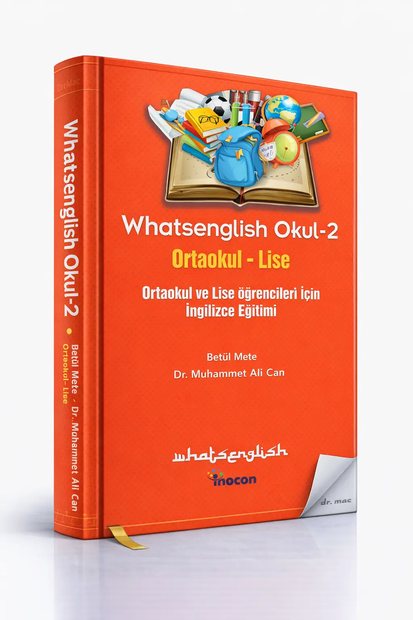 Whatsenglish Okul-2 ders kitabı kapağı